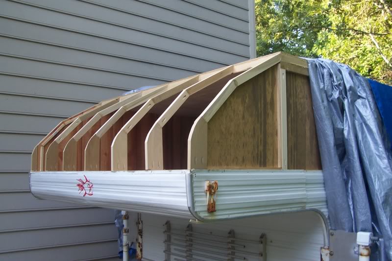 Building a Truck Cabover camper from a lumber rack Adventure Rider