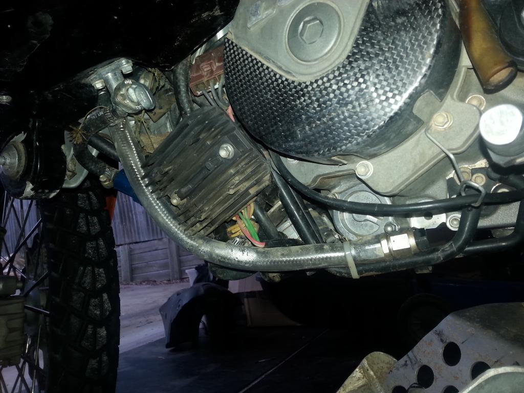 KTM 950 / 990 Oil Tank Drain Hose Adventure Rider