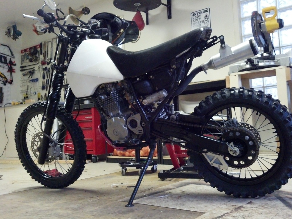 dr 100 dirt bike