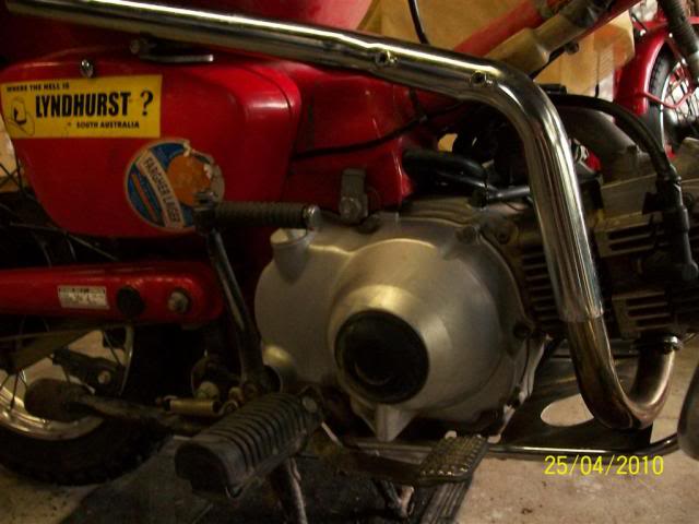 ct110 exhaust