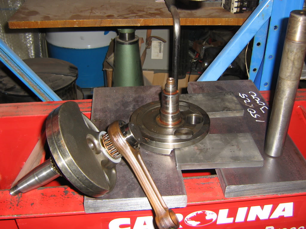 How to Rebuild Yamaha XT600 Crankshaft. Adventure Rider