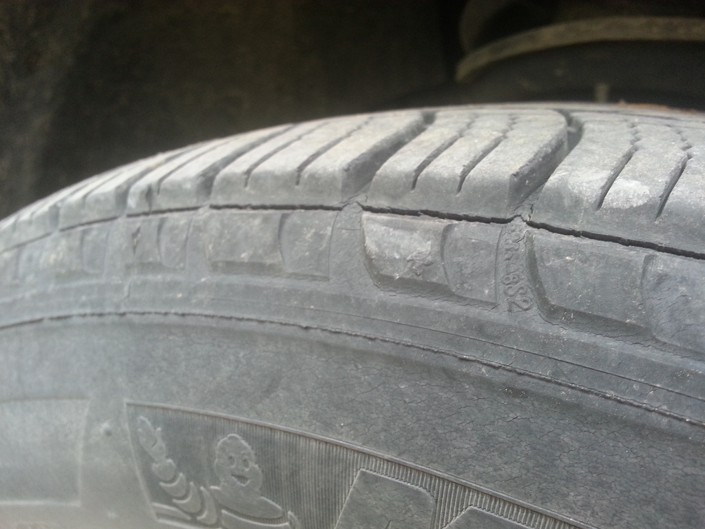 Michelin auto tire cracking Adventure Rider