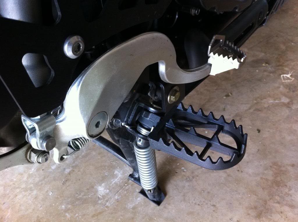 Ride On ADV Super Tenere FOOT PEGS ! ! Adventure Rider