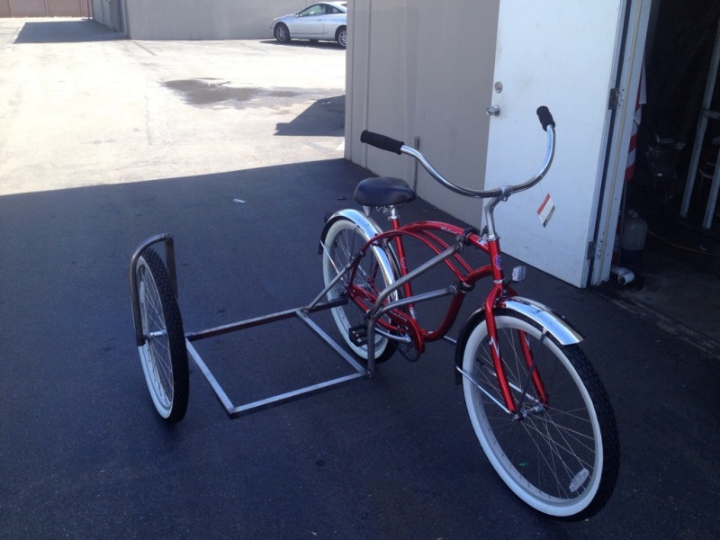 beach cruiser sidecar