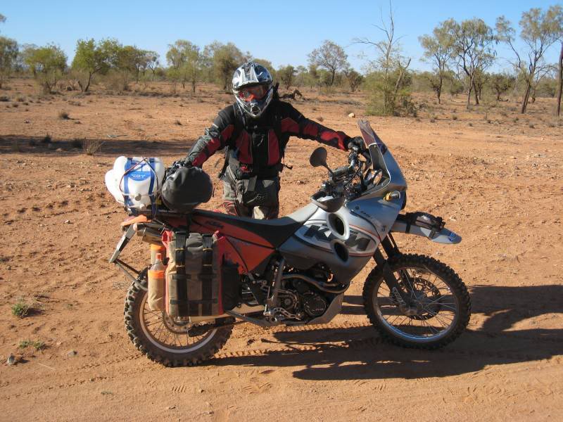 five deserts- australia adventure rider