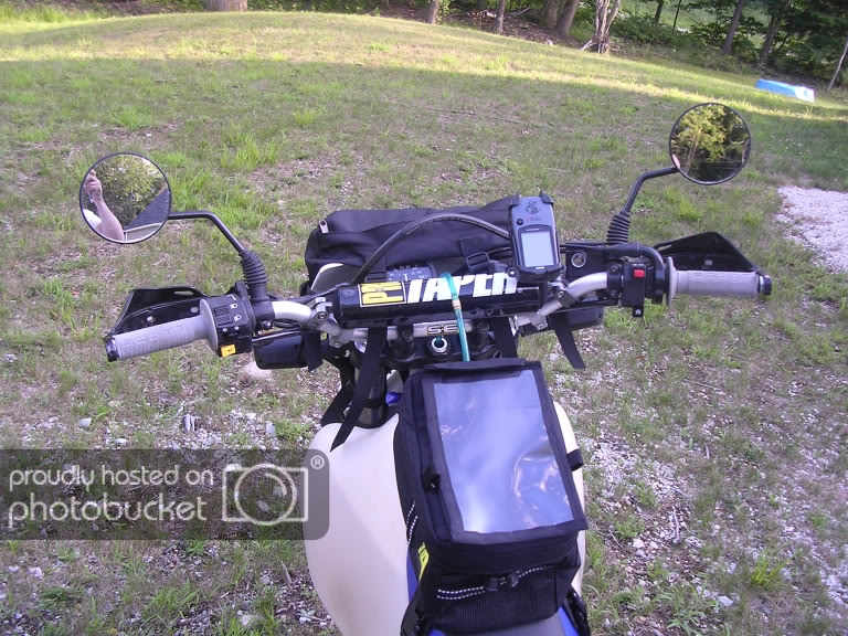Wolfman Enduro Tank Bag on a DR650 w/IMS? Adventure Rider