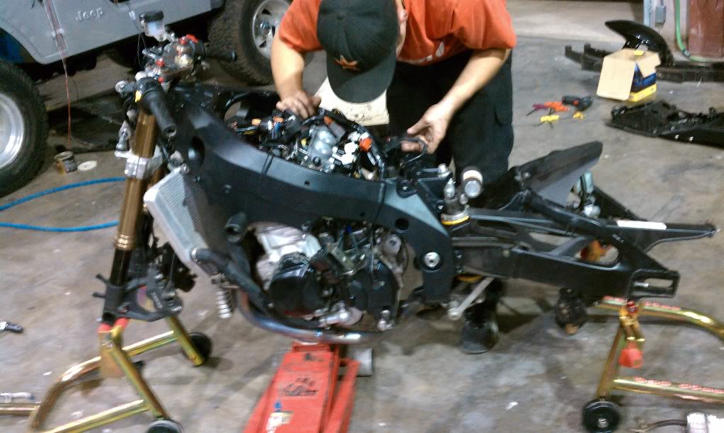 Suzuki GSXR Frame Question Adventure Rider