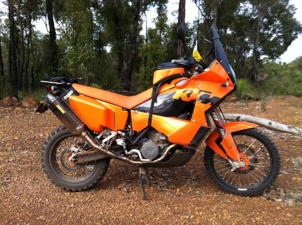 KTM 950 Rear Rallye Tanks - Hecktanks 