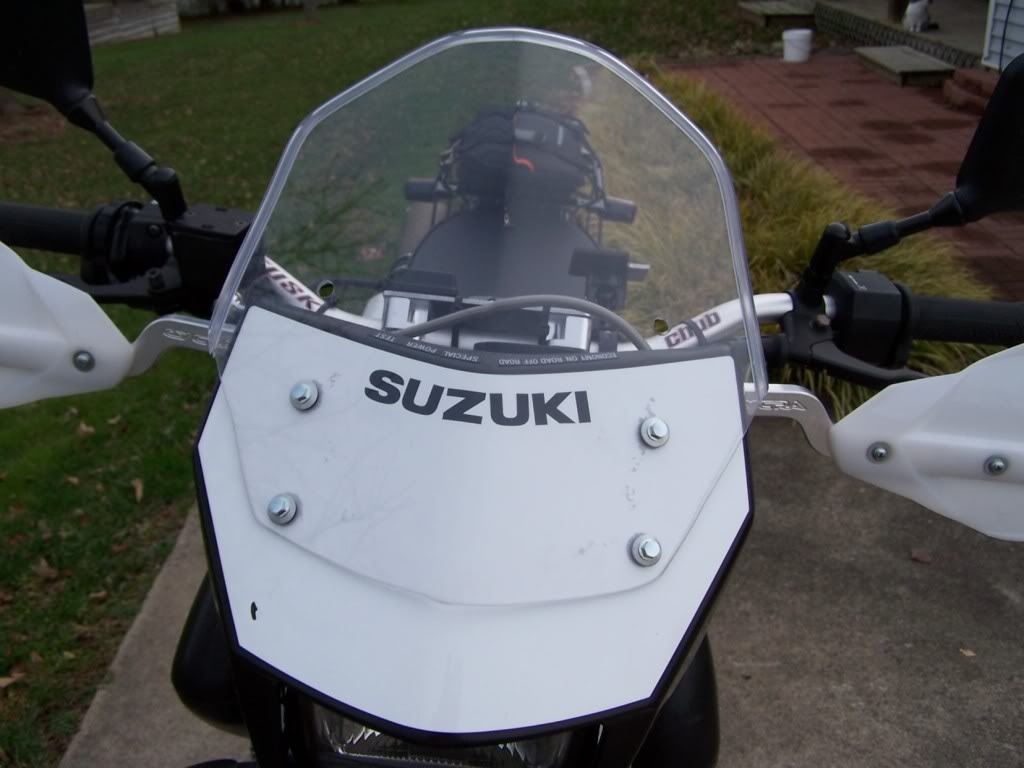 Need windshield reviews for DR650 Adventure Rider