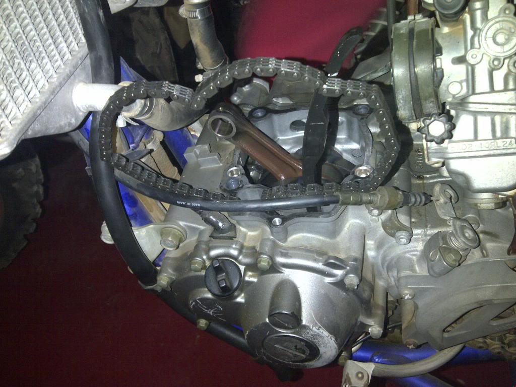 Yamaha YZF450 Scored Cylinder Liner Adventure Rider