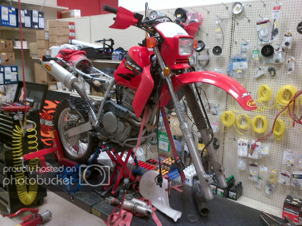 Fork and Rear shock springs..where to buy the heavy stuff XR650L