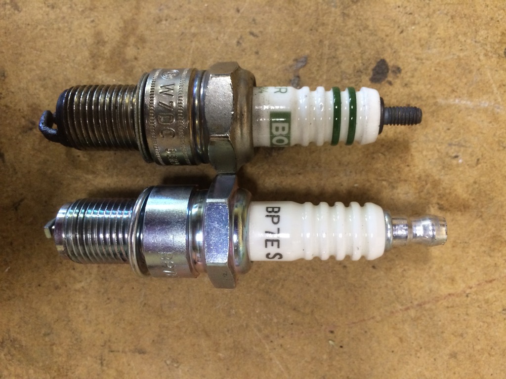 '87 R80 spark plugs Adventure Rider