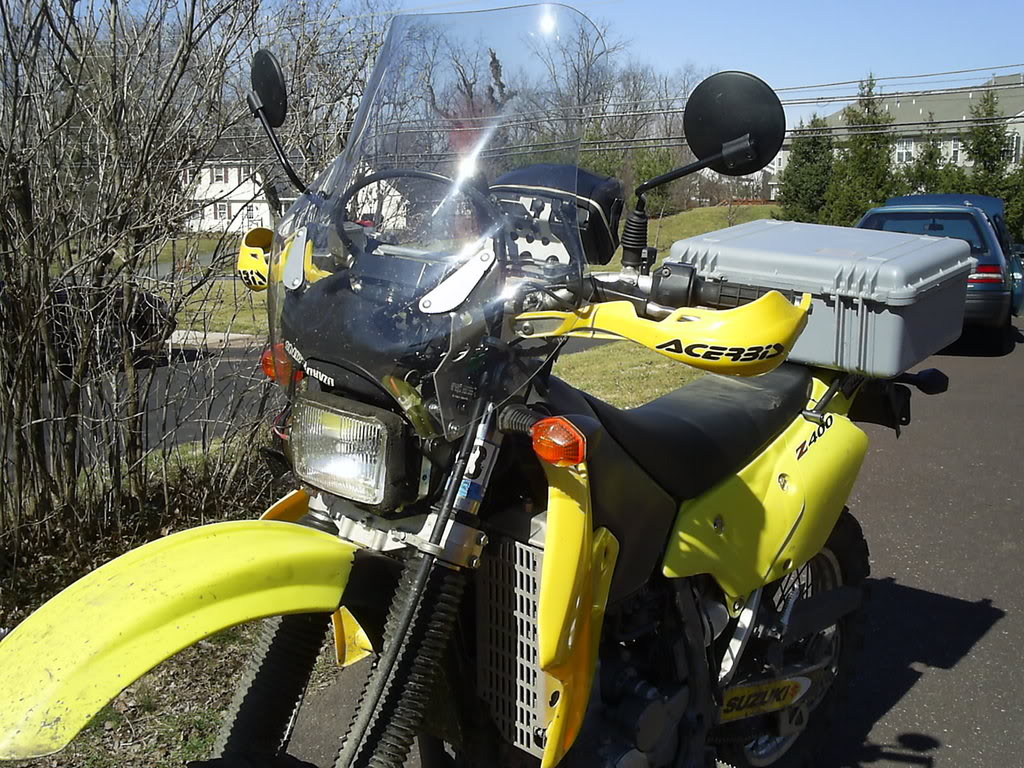 Windshield for DRZ400S Adventure Rider