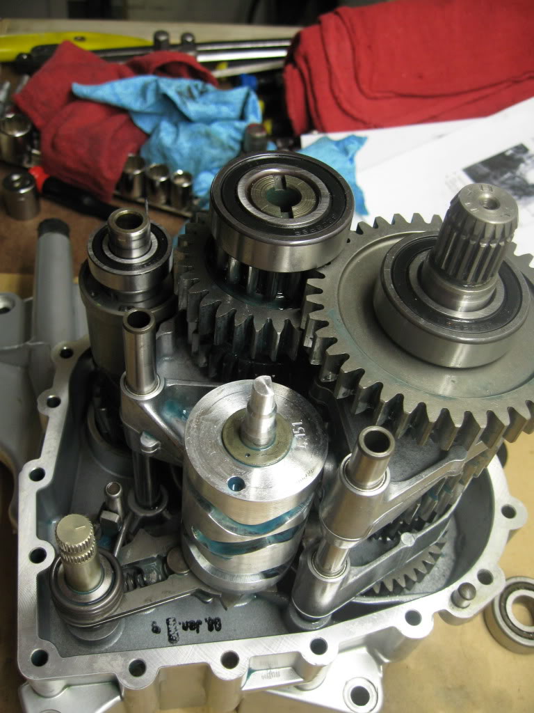 '04 Adv Transmission Shaft Bearing Replacement Adventure Rider