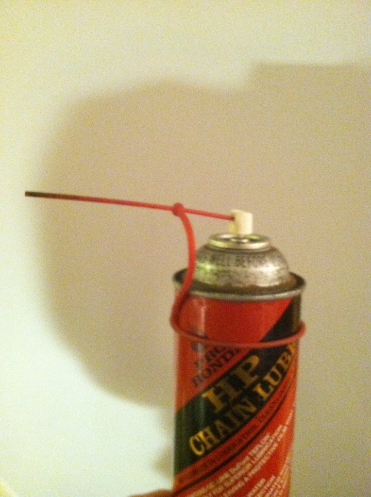 Tip for storing spray can extension tubes Page 4 Adventure Rider