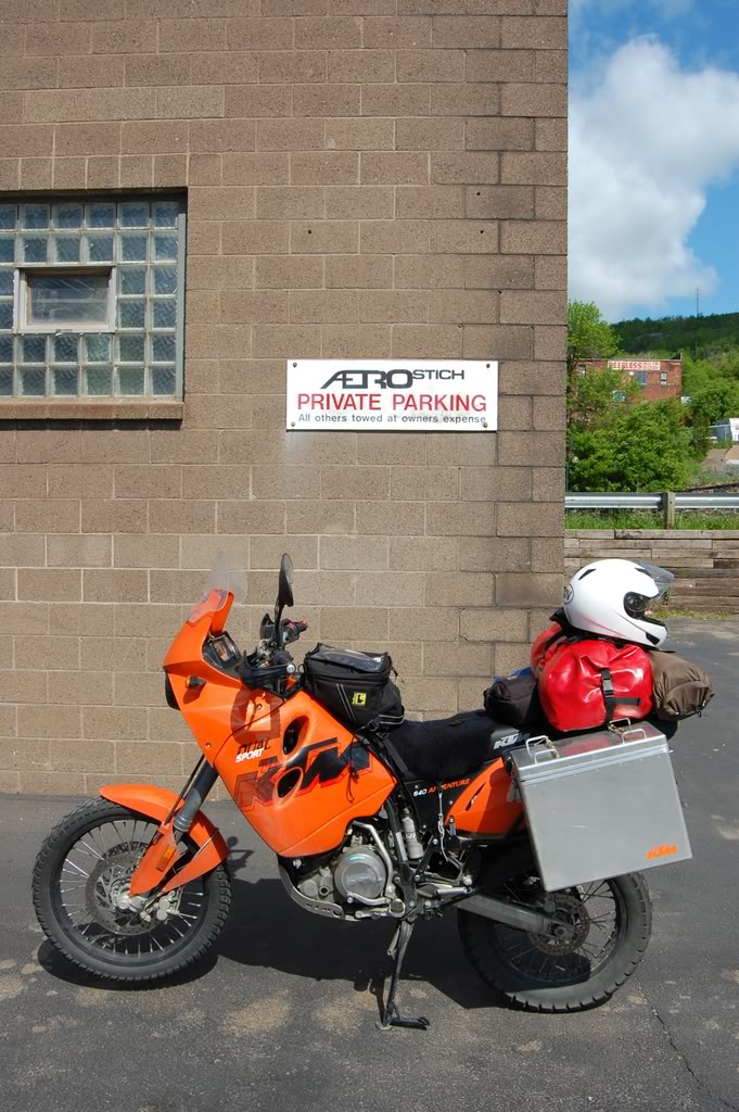 Wolfman tank bag Adventure Rider