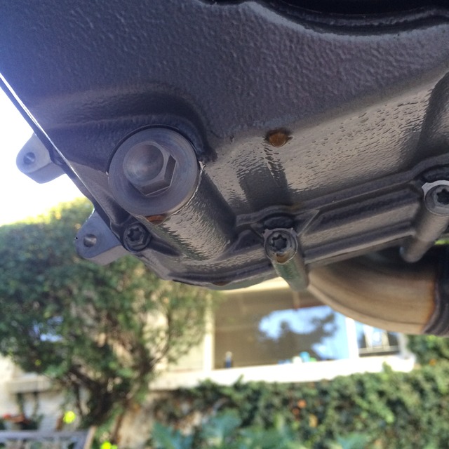 Oil Leak. Breather? Think I found it (Stator cover) Adventure Rider