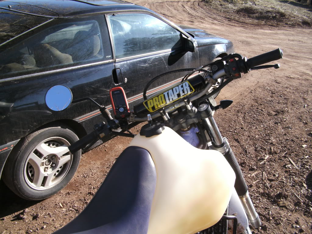 DR650, What kind and whats on your bars Adventure Rider