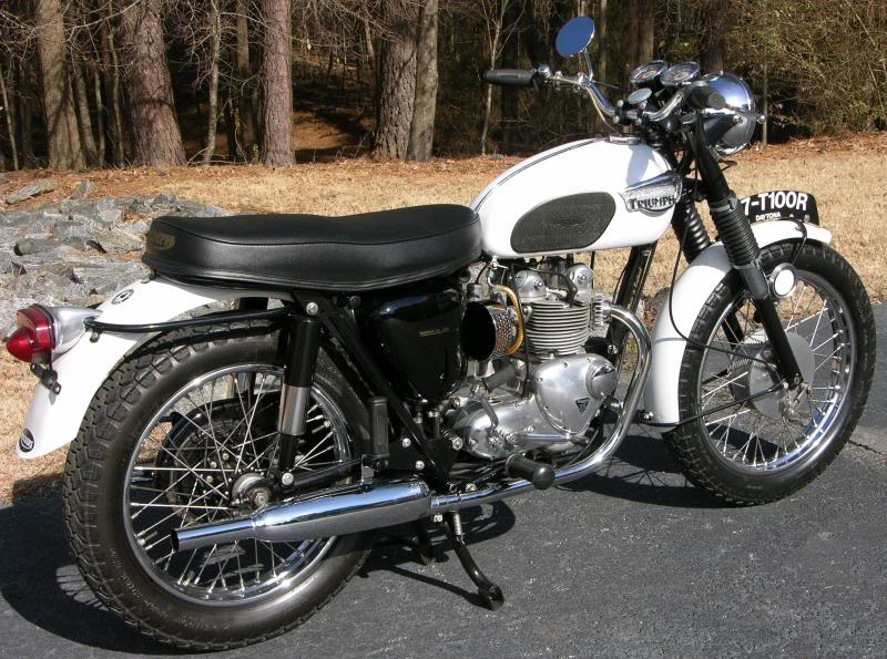 1967 triumph t100r