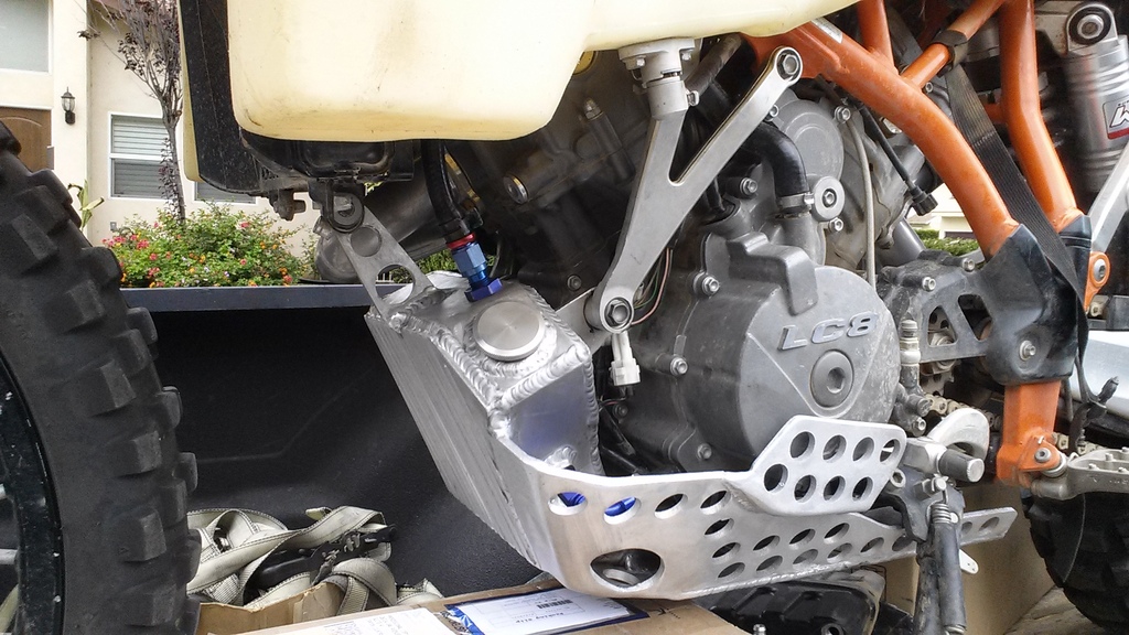 KTM 950 Super Enduro Oil Tank Easy to Damage Page 2 Adventure Rider