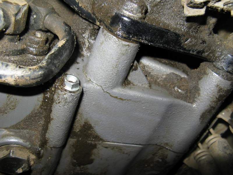 engine case crack near sidestand what to do? Adventure Rider