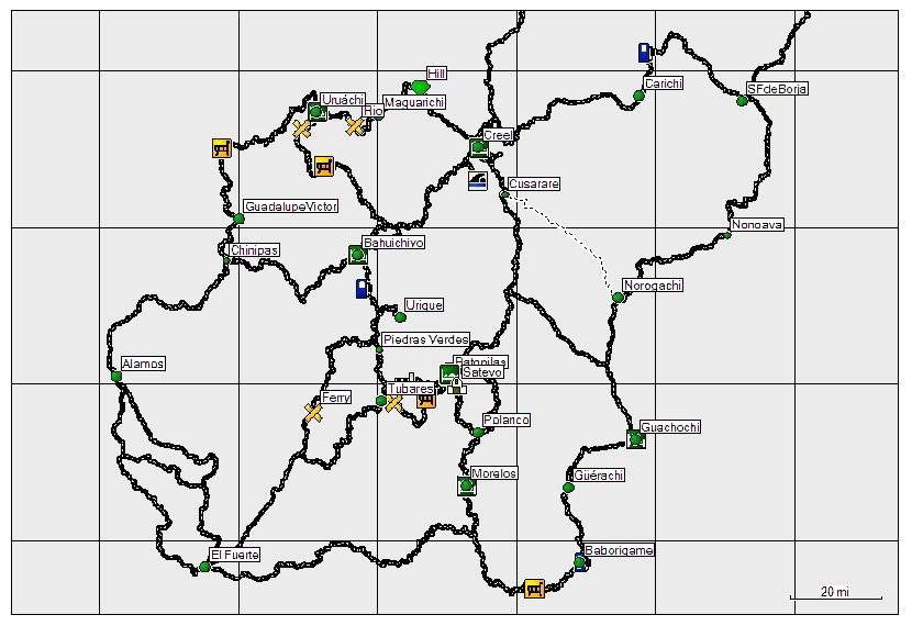 Copper Canyon Maps for Garmin Adventure Rider