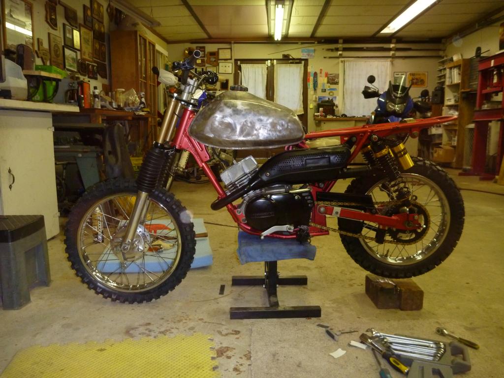 Restoring/ customizing a Kawasaki KD80 | Adventure Rider