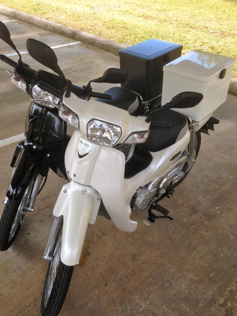 honda super cub dual seat