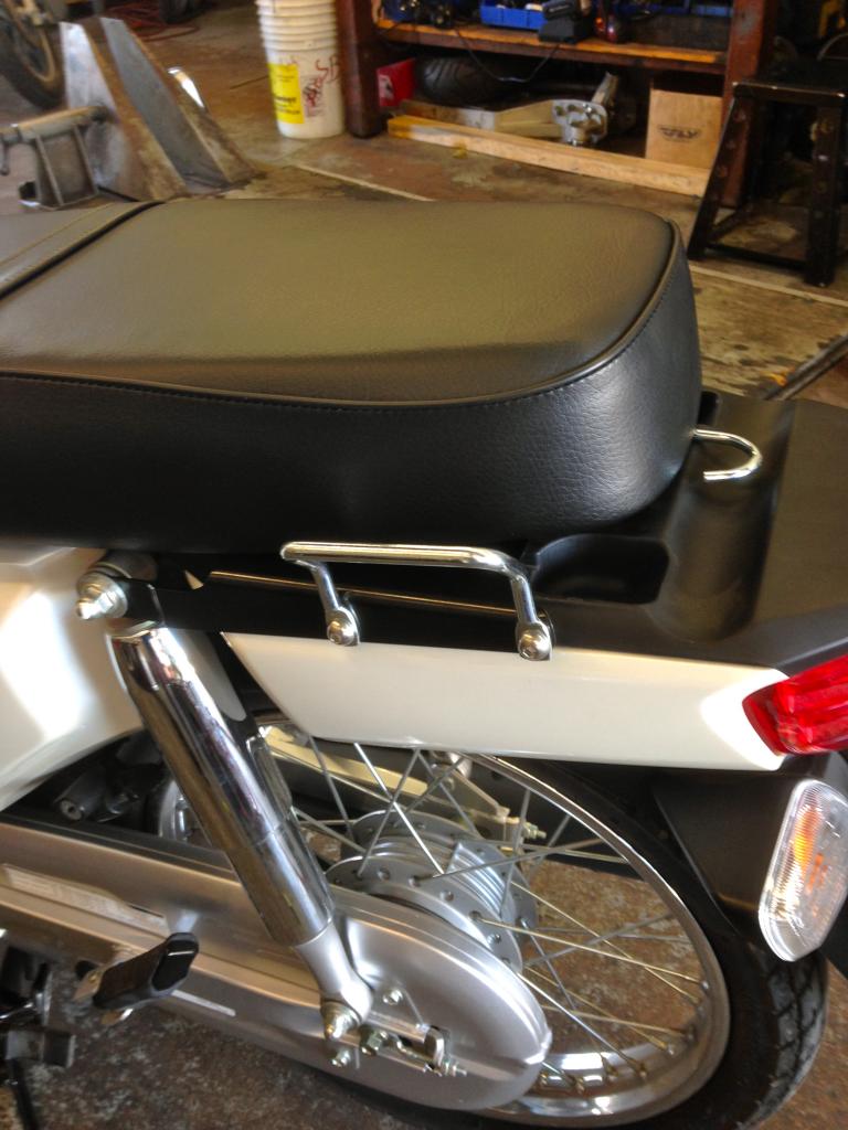honda super cub rear seat