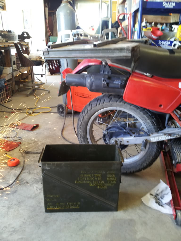 Ammo Can Panniers... now for the XL600R! Adventure Rider