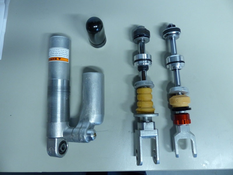 DR650 Cogent Shock Shaft Install Adventure Rider