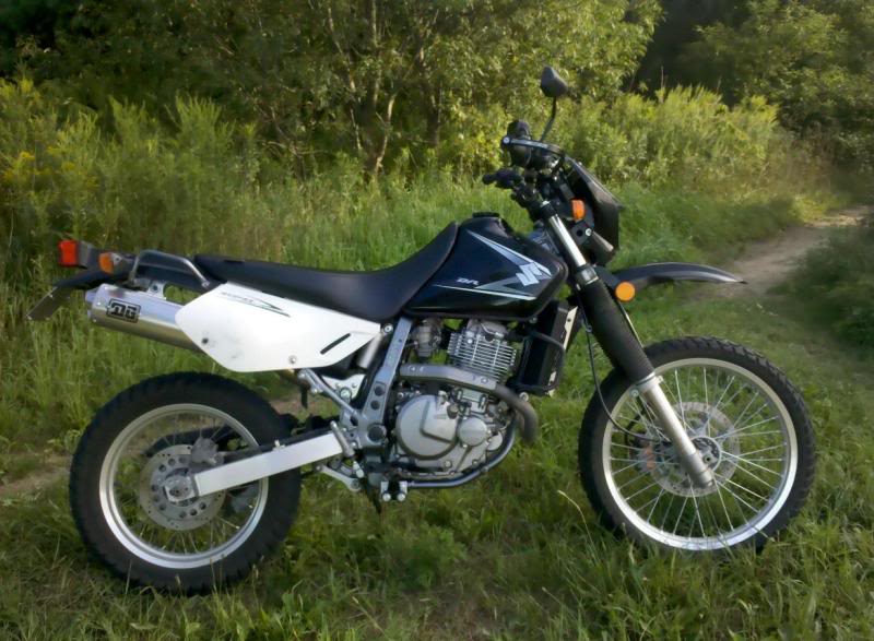 dr650 highway touring