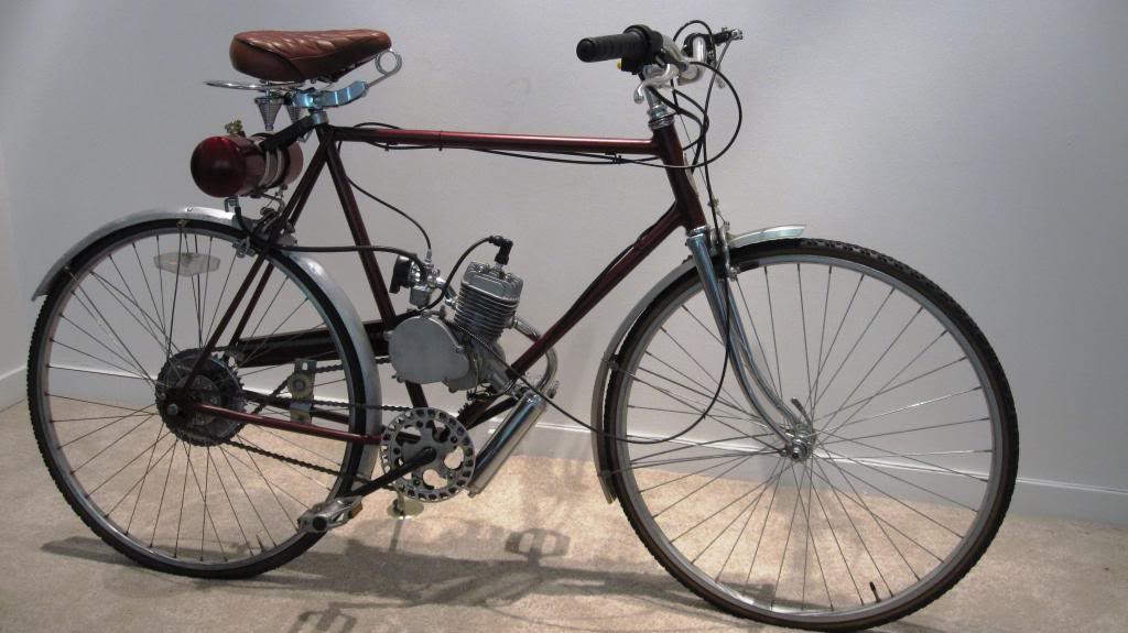 motorized bicycle long distance