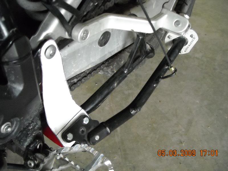 KTM 950/990 ADV 950 SE Kickstand Relocation Bracket Adventure Rider