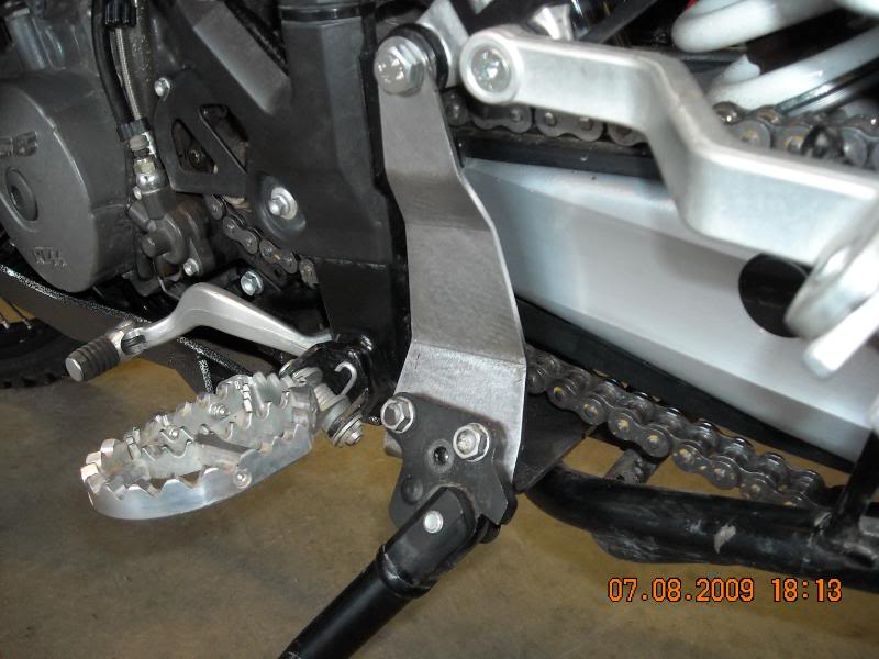 KTM 950/990 ADV 950 SE Kickstand Relocation Bracket Adventure Rider