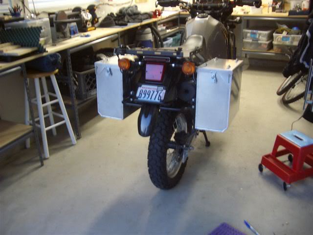 pannier locking system