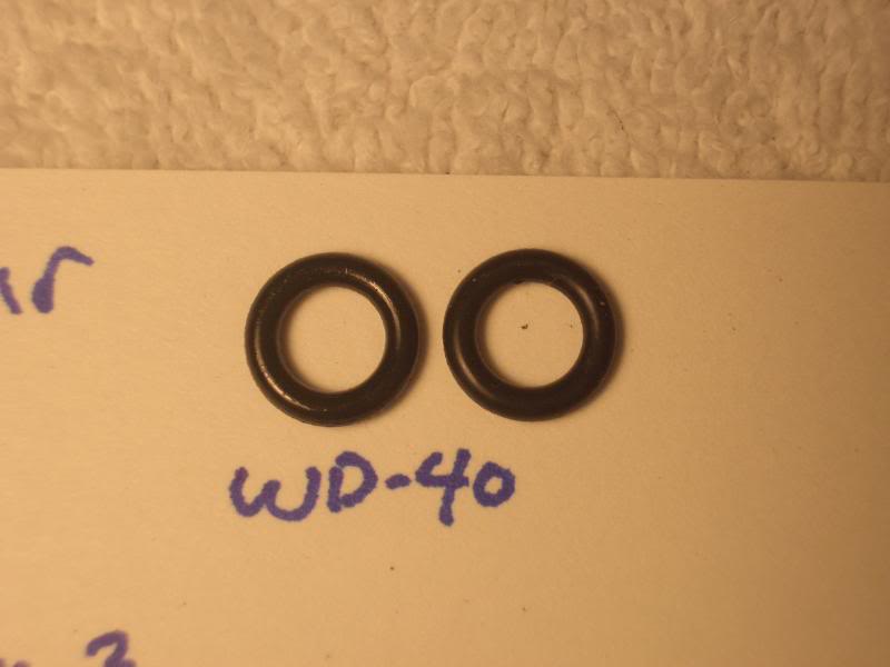 Chain Oring WD40 exposure effects study and results Adventure Rider