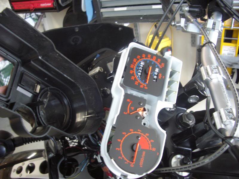 KLR650 speedo error fix stepbystep walk thru Adventure Rider