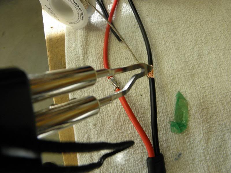 Homemade motorcycle jumper cables stepbystep walkthru Adventure Rider