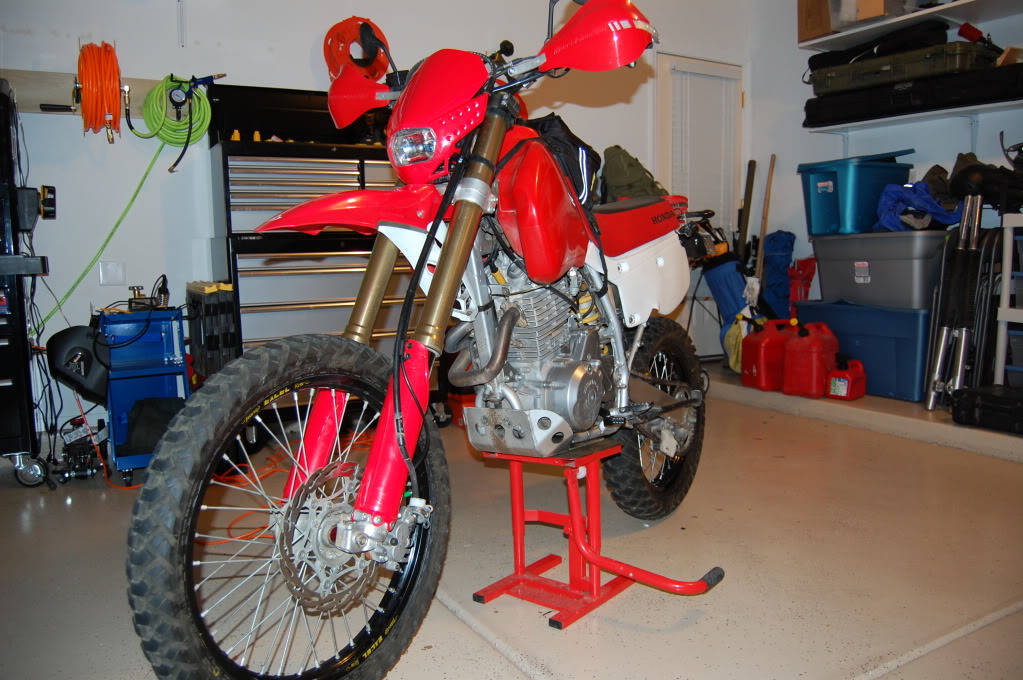 XR650L USD conversion complete!!! Adventure Rider