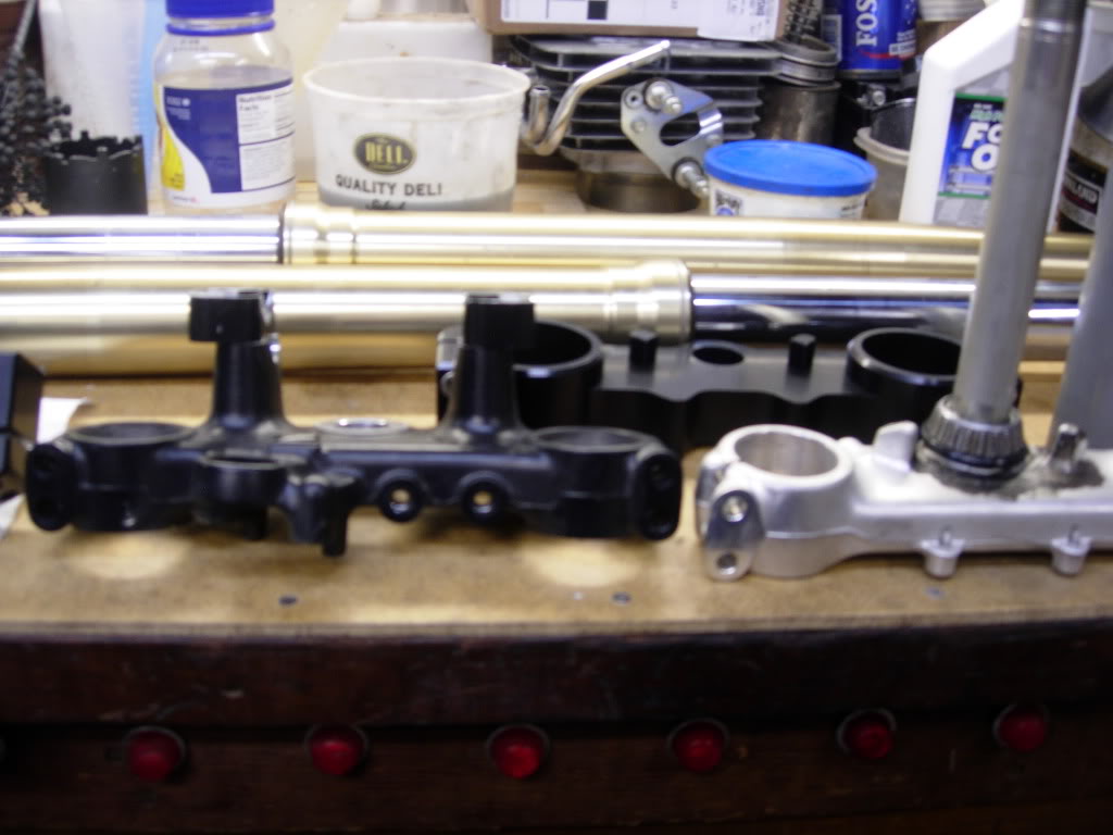 USD fork conversion XR650L Adventure Rider