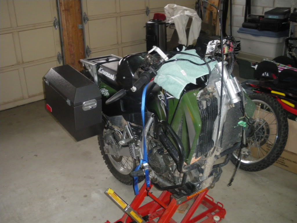 2003 KLR650 Fork Swap Adventure Rider