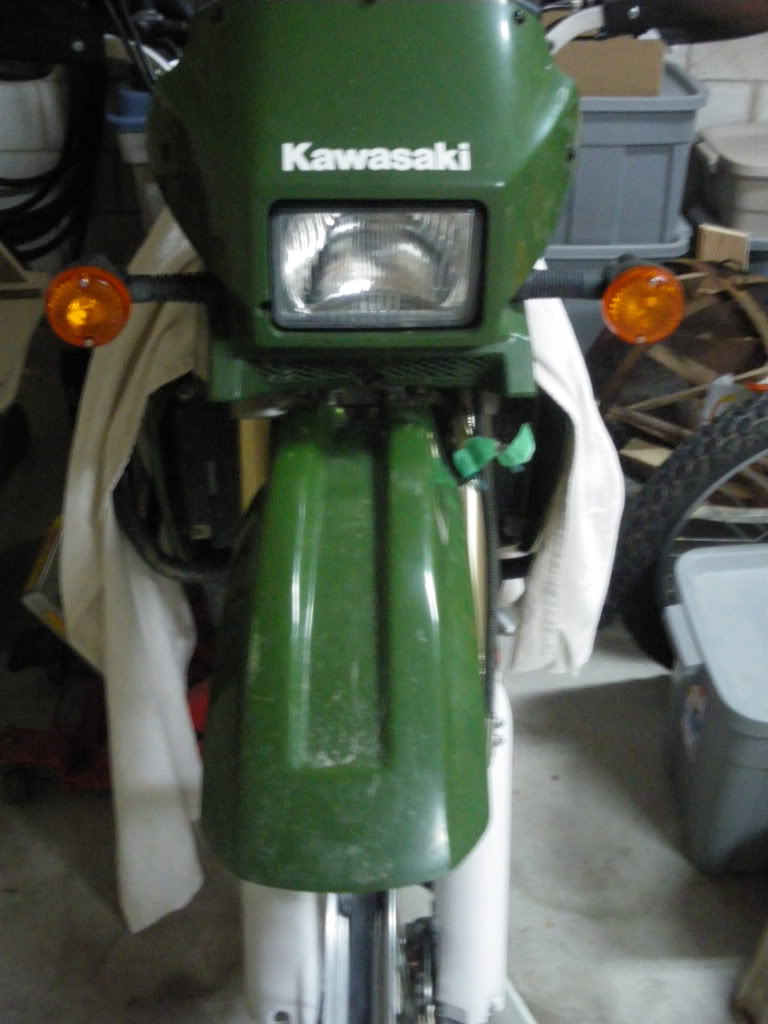 2003 KLR650 Fork Swap Adventure Rider