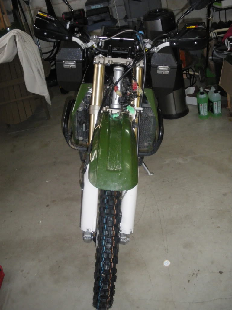 2003 KLR650 Fork Swap Adventure Rider