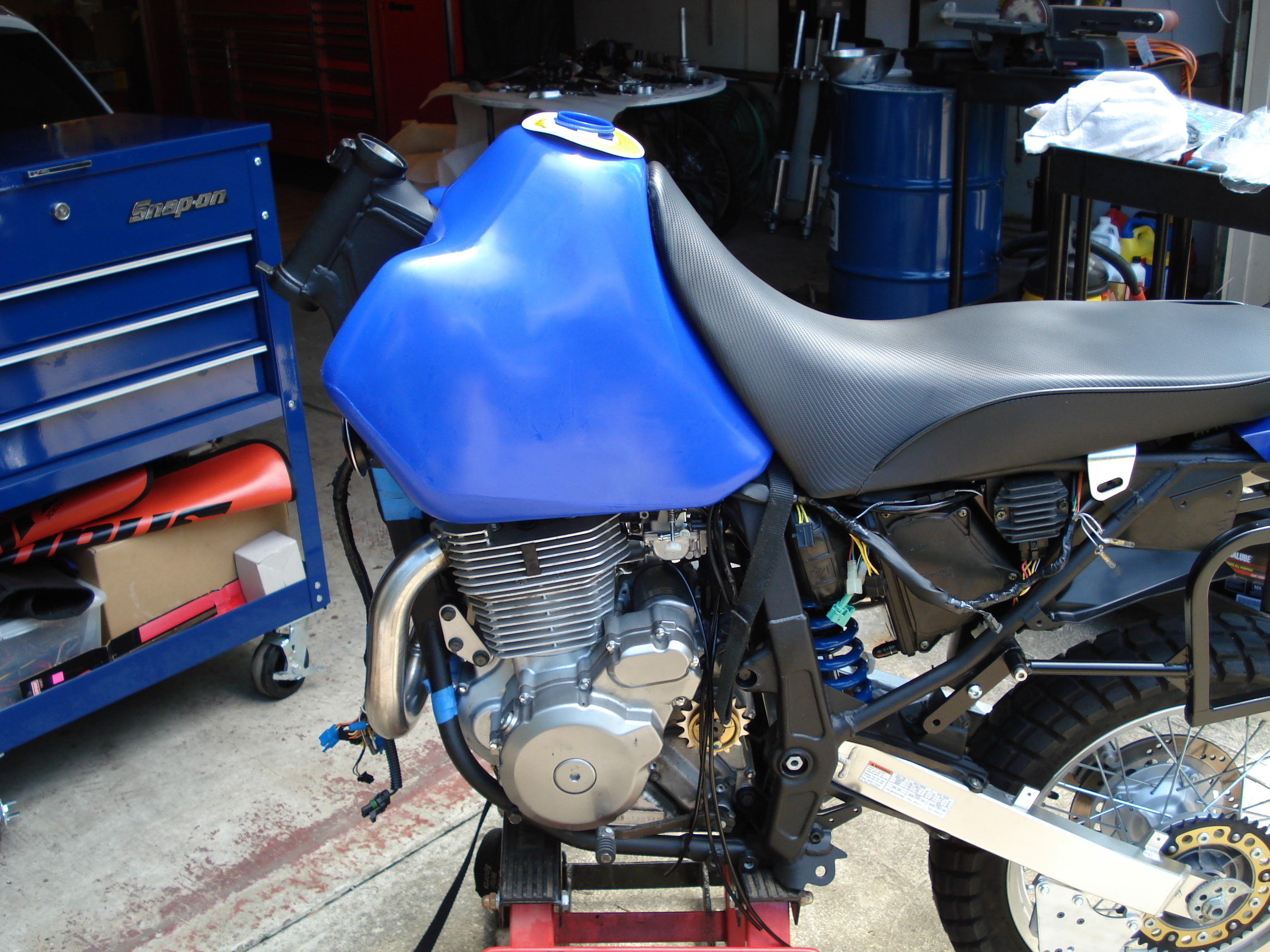 Suzuki DR650 Build Transformation to an Adventure Bike Adventure Rider