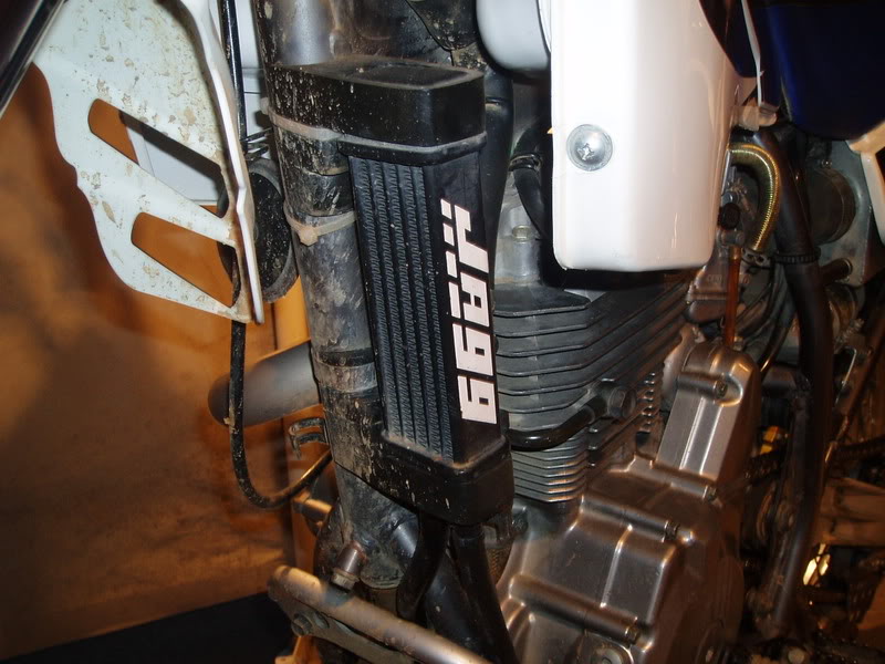 XR650R External Oil Cooler Adventure Rider