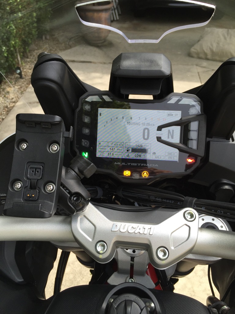 multistrada phone mount