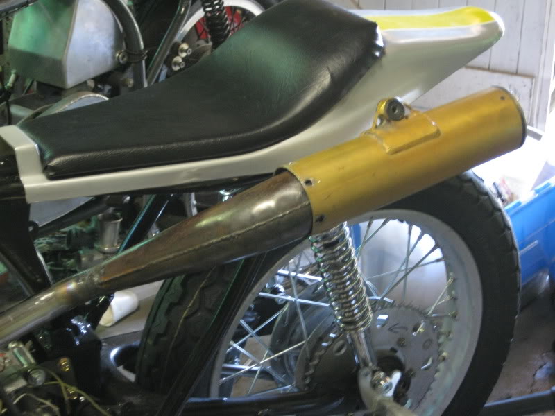 honda cb200 exhaust