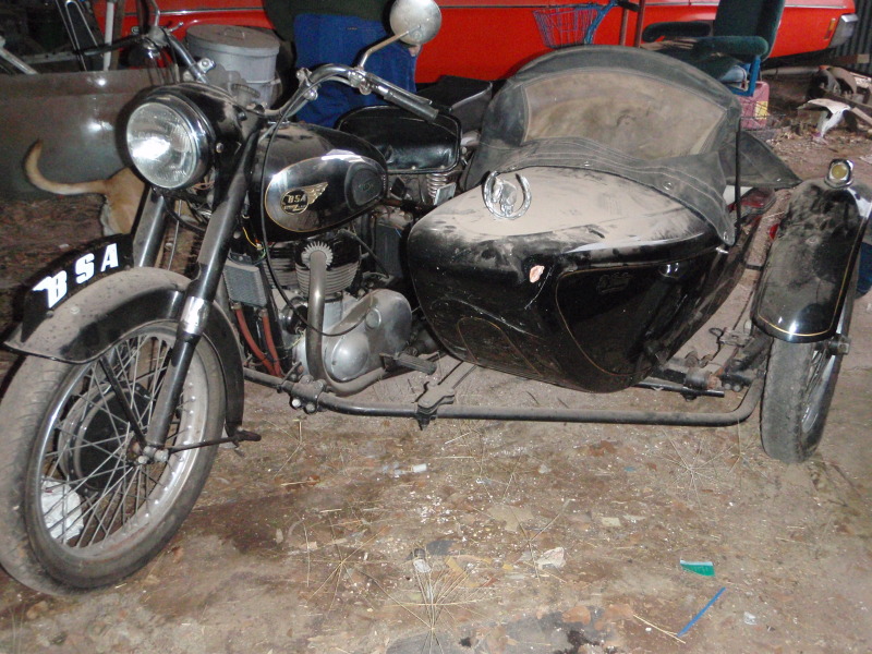 bsa sidecar