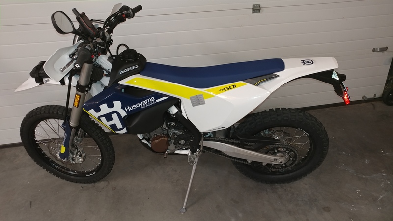 husqvarna fe 501 adventure bike